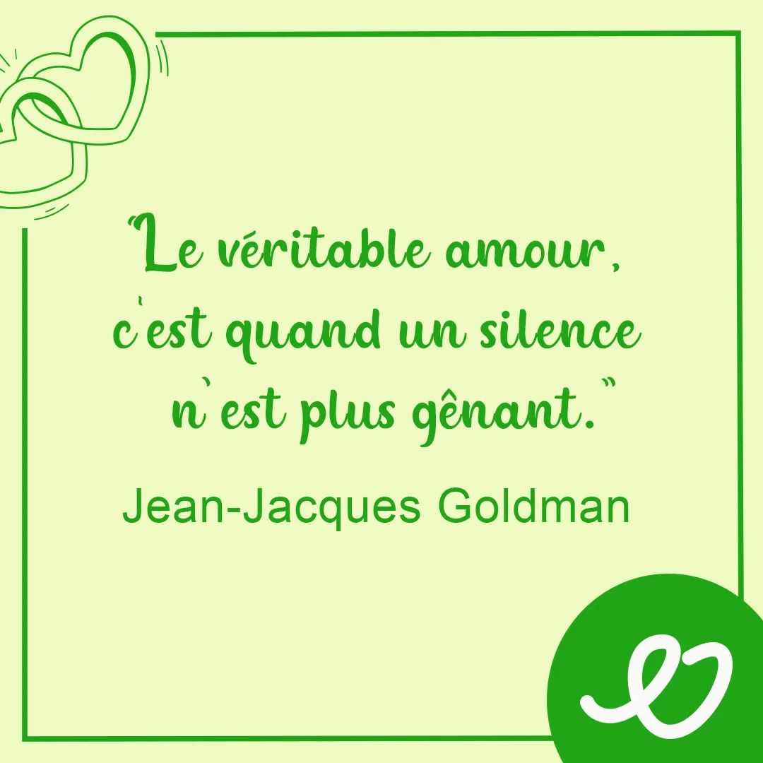 Citation mariage de Jean Jacques Goldman